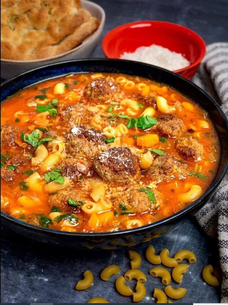 Hearty Italian Meatball Soup | Page 2 of 2 | ARABE-DATSH