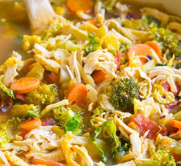 Detox Southwest Chicken Soup ARABEDATSH