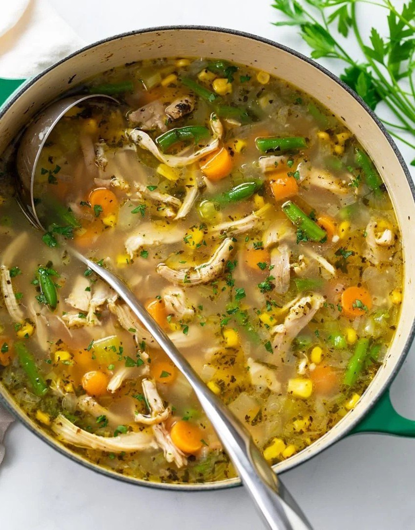 Chicken and Vegetable Soup | ARABE-DATSH