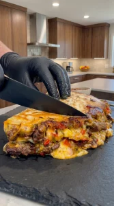 Crispy and Cheesy Beef Quesadillas