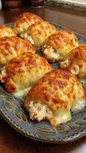 Cheesy Chicken Crescent Rolls